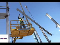 Xây dựng Xây chứa nhựa thép nhẹ Cơ cấu văn phòng Xây dựng khung thép nhẹ