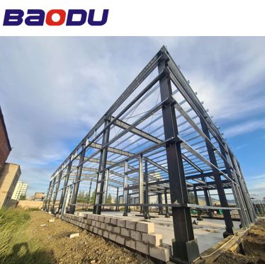 Hot Dip Galvanizing Modular Steel Storage Được thiết kế để chống nước Độ bền Công nghiệp Prefab Khu dân cư thương mại Cấu trúc thép xây dựng trường học
