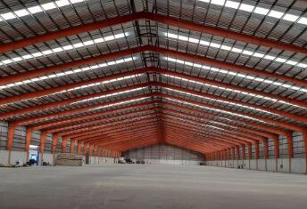 Cấu trúc thép mô-đun Xưởng xây dựng Công nghiệp Ứng dụng thương mại tùy chỉnh Kích thước khung bền chống thời tiết Nhà máy sản xuất Logistics Warehouses Nhà kho nông nghiệp