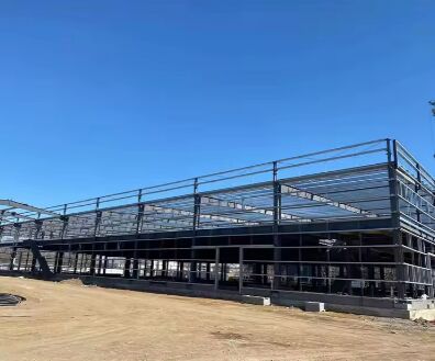 Thiết kế sáng tạo Trung Quốc Xây dựng giá rẻ Kết cấu thép nhịp lớn Tòa nhà tiền chế Thiết kế hiện đại Nhà xưởng kho kim loại Nhà kho