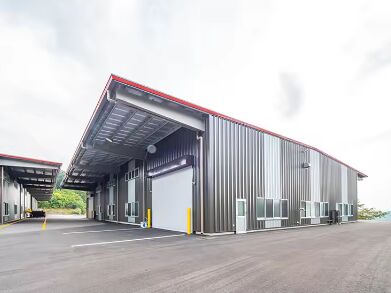Cấu trúc thép Prefab tùy chỉnh Kho lưu trữ Tòa nhà Xây dựng Tiêu chuẩn GB Thép lắp ráp Cấu trúc Prefab có thể tùy chỉnh Kích thước lý tưởng